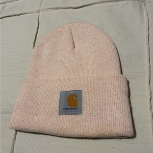 Carhartt Light Pink Knit Beanie